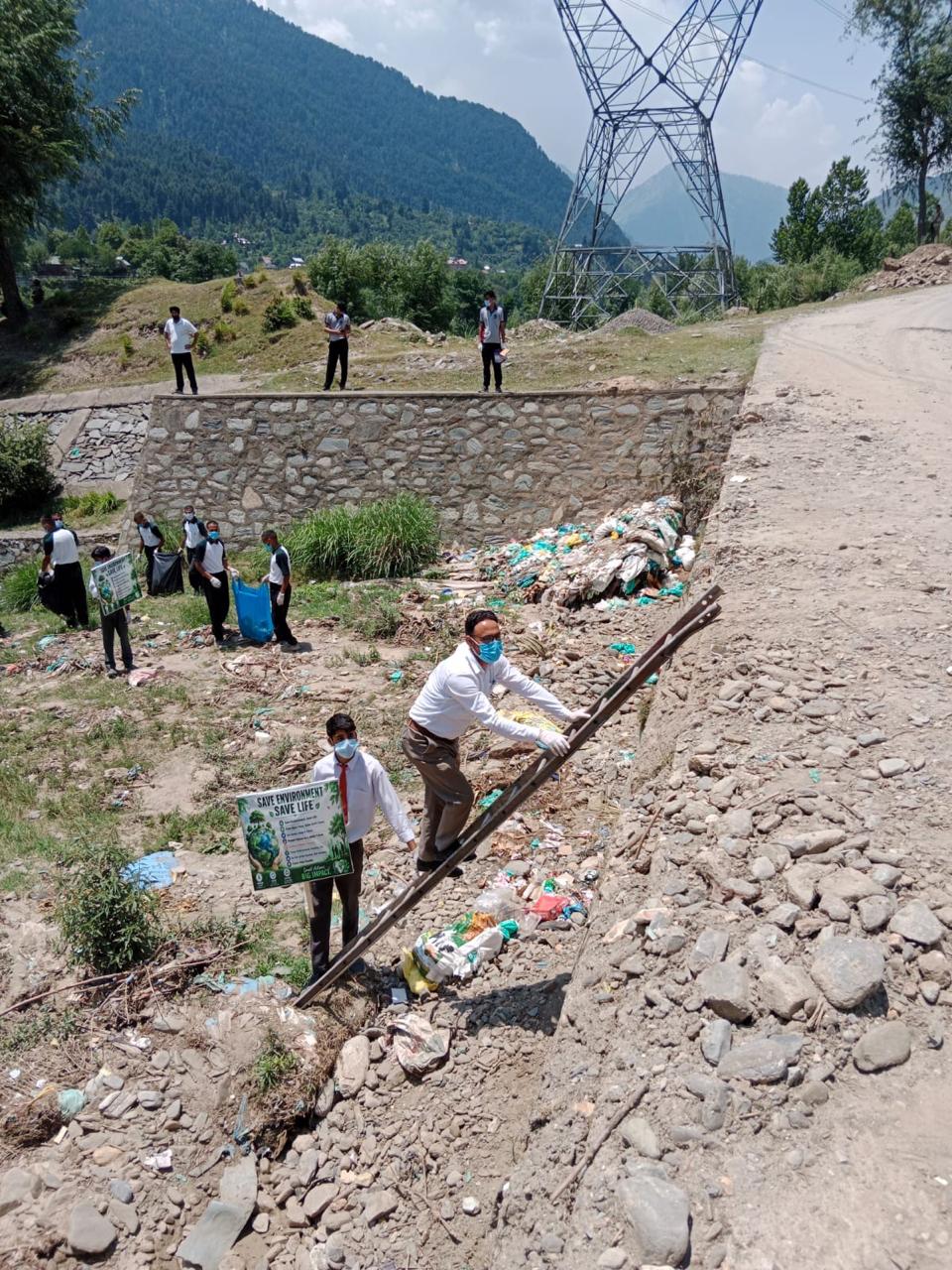 Shamashbery team in Jammu Kashmir